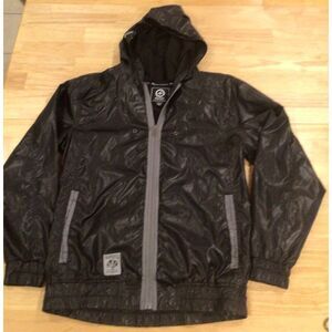 LRG Clothing & Equipment Long Sleeve Zip Up Rain Jacket Size XL Women's